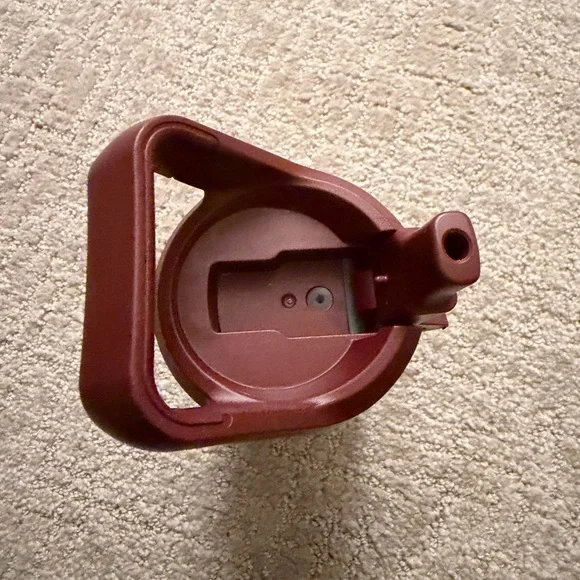 YETI Burgundy Wild Vine Rambler Jr 12 oz Stainless Steel kids water Bottle - Picture 7 of 7